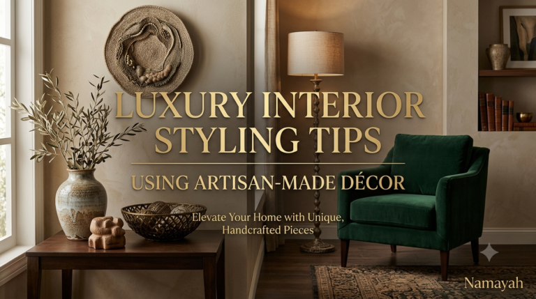 Luxury Interior Styling Tips Using Artisan-Made Décor