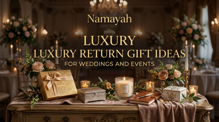Luxury Return Gift Ideas for Weddings and Events