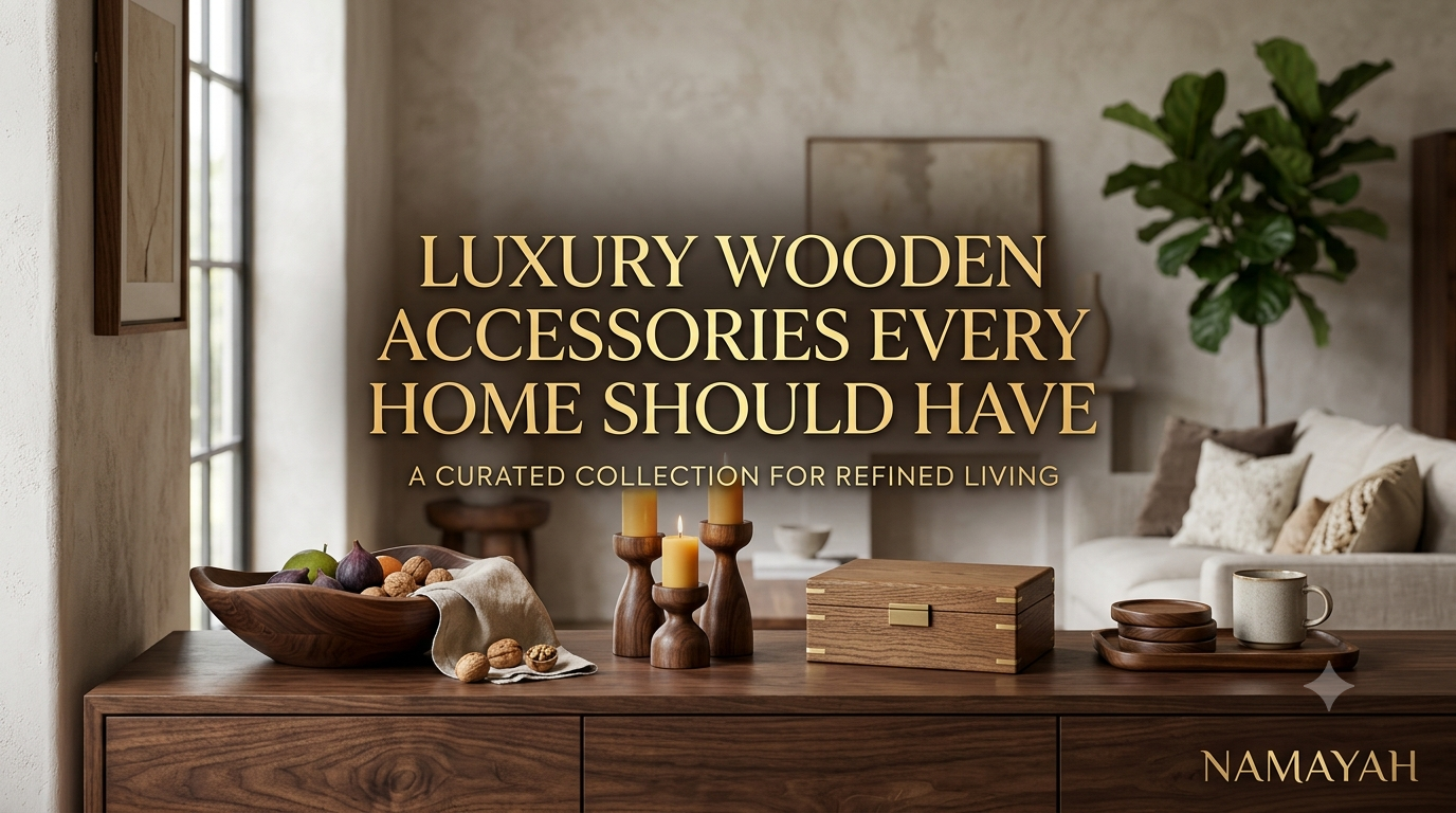 Luxury Wooden Accessories Every Home Should Have