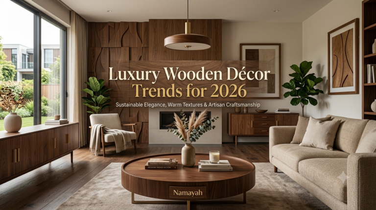 Luxury Wooden Décor Trends for 2026