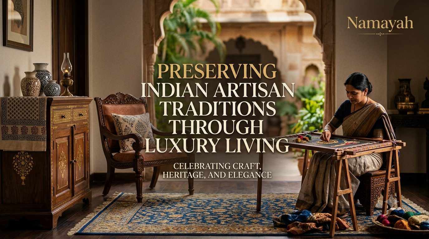 Preserving Indian Artisan Traditions Through Luxury Living