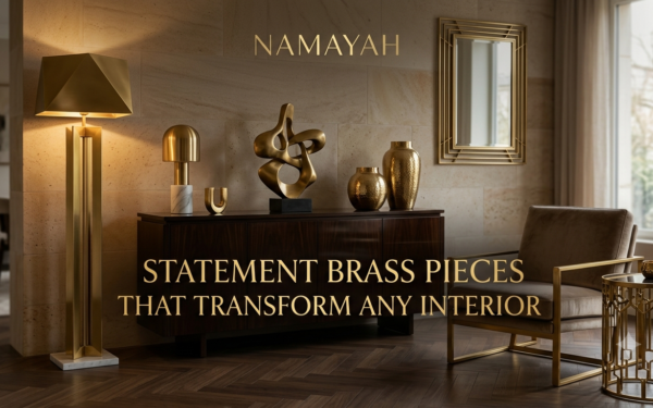 Statement Brass Pieces That Transform Any Interior