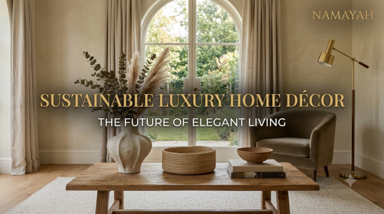 Sustainable Luxury Home Décor: The Future of Elegant Living