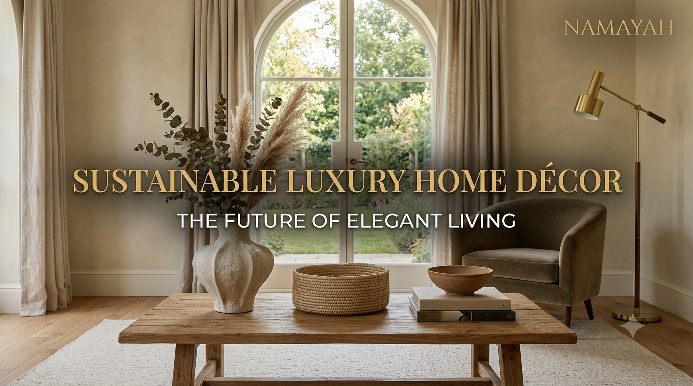 Sustainable Luxury Home Décor: The Future of Elegant Living