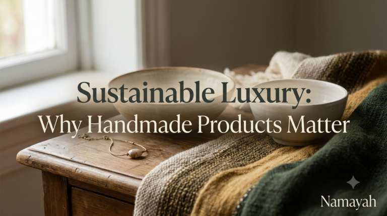 Sustainable Luxury: Why Handmade Products Matter