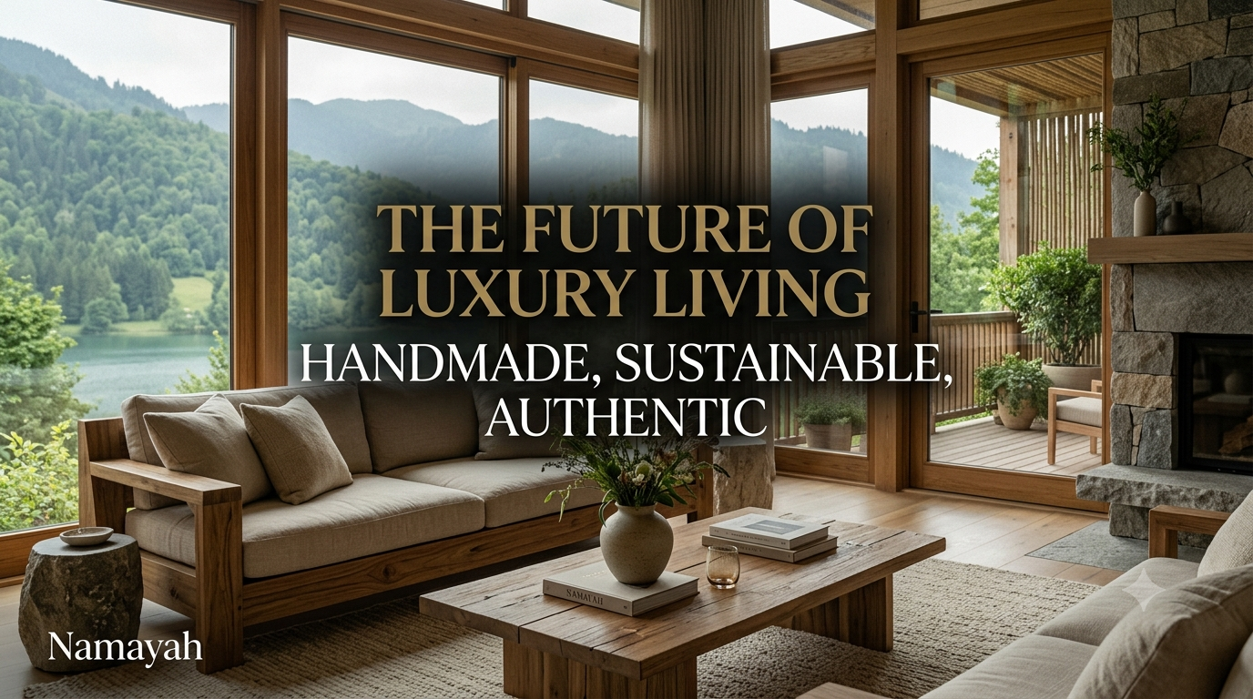 The Future of Luxury Living: Handmade, Sustainable, Authentic