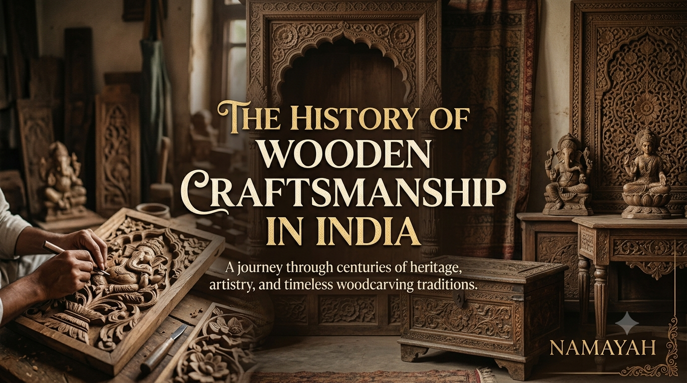 The History of Wooden Craftsmanship in India