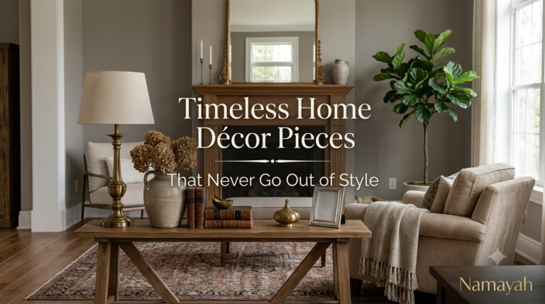 Timeless Home Décor Pieces That Never Go Out of Style