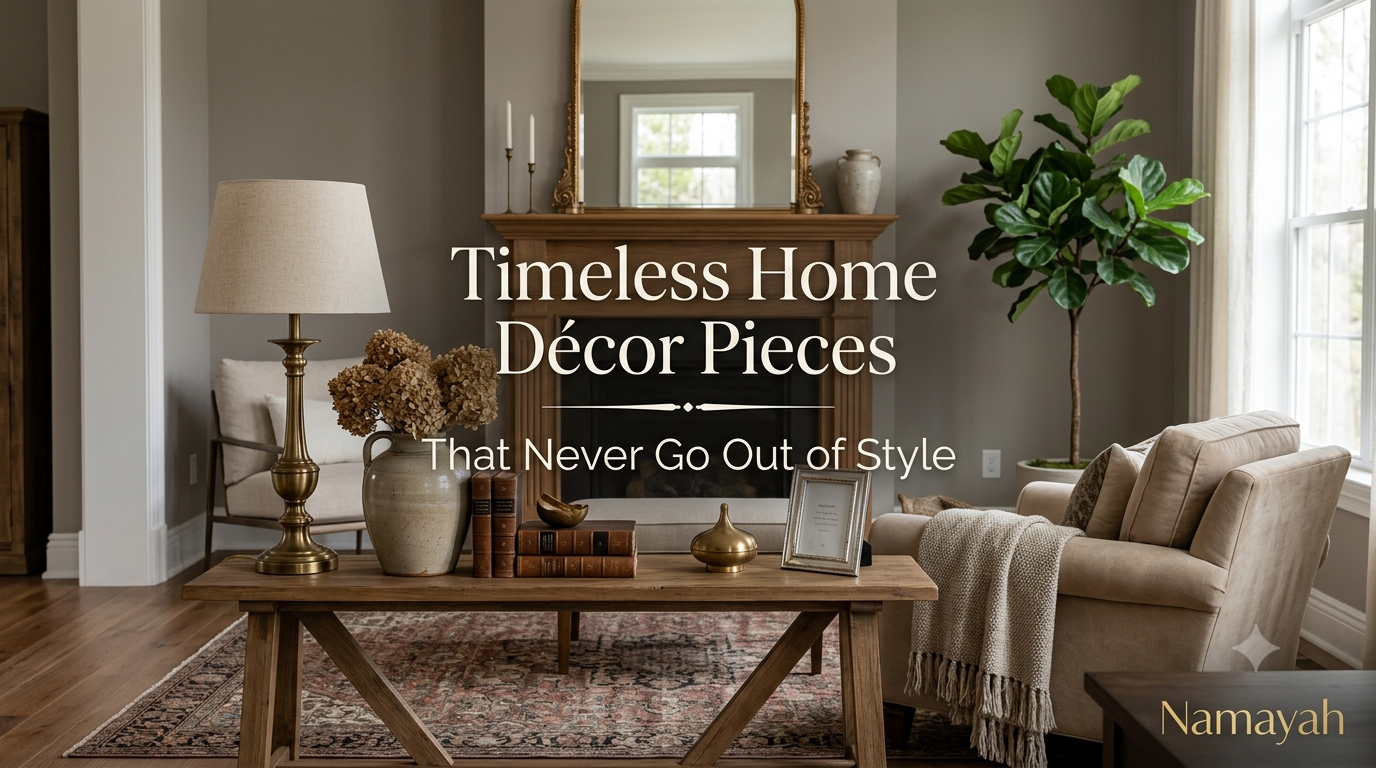 Timeless Home Décor Pieces That Never Go Out of Style