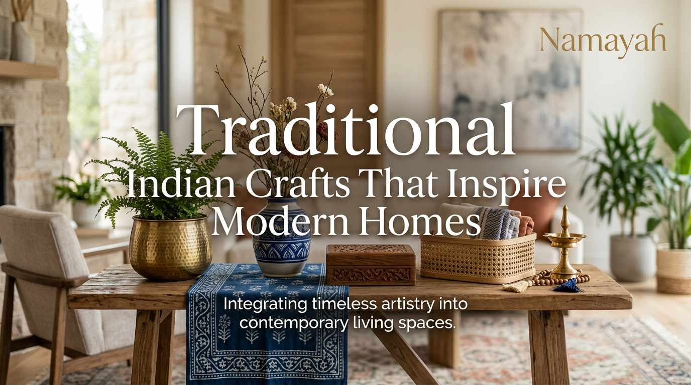 Traditional Indian Crafts That Inspire Modern Homes