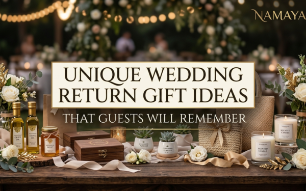 Unique Wedding Return Gift Ideas That Guests Will Remember