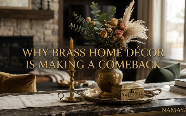 Why Brass Home Décor Is Making a Comeback