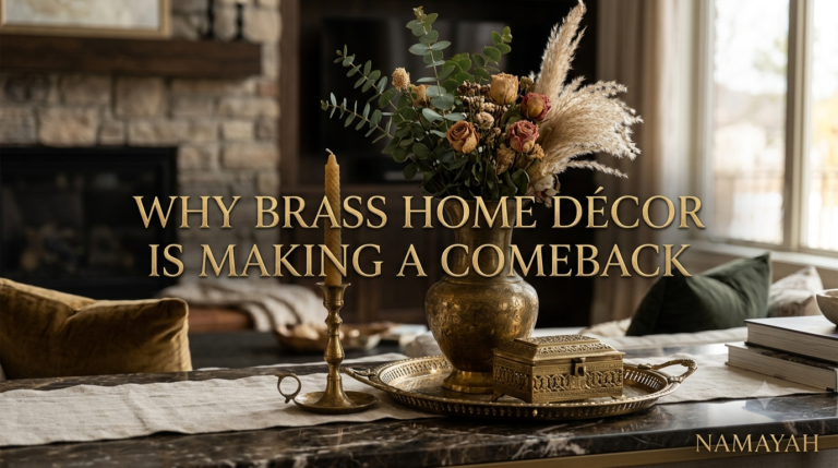 Why Brass Home Décor Is Making a Comeback