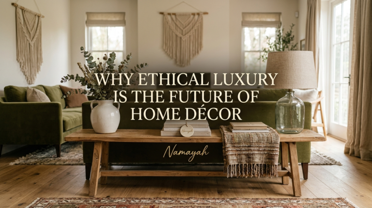 Why Ethical Luxury Is the Future of Home Décor