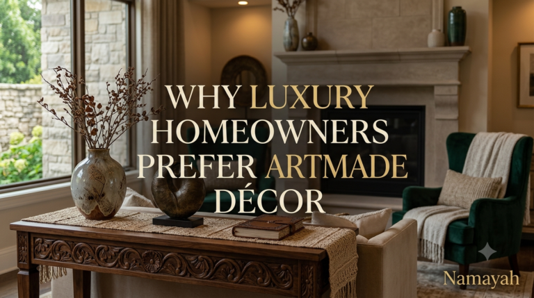Why Luxury Homeowners Prefer Artisan-Made Décor