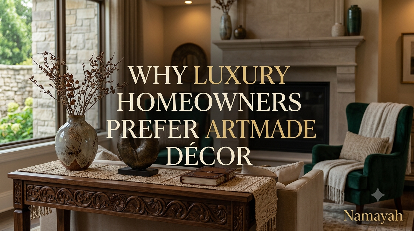 Why Luxury Homeowners Prefer Artisan-Made Décor