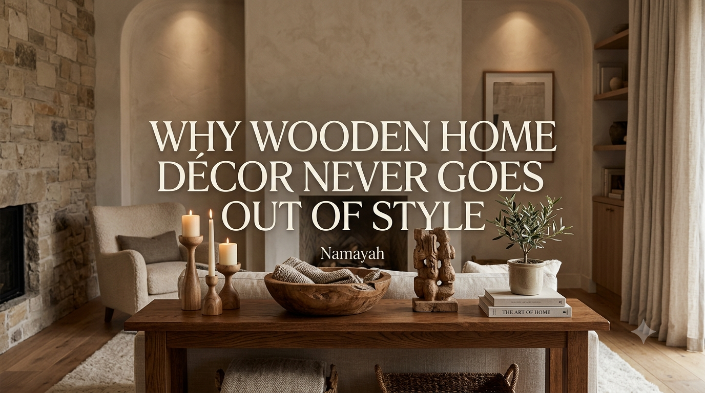 Why Wooden Home Décor Never Goes Out of Style