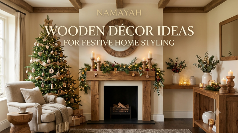 Wooden Décor Ideas for Festive Home Styling