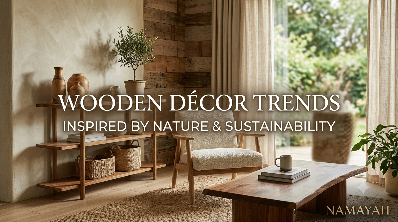 Wooden Décor Trends Inspired by Nature and Sustainability