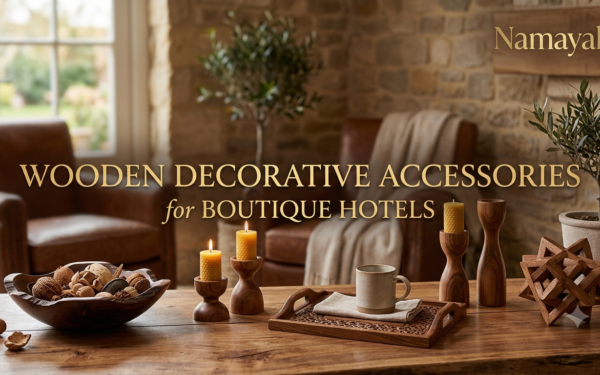 Wooden Decorative Accessories for Boutique Hotels
