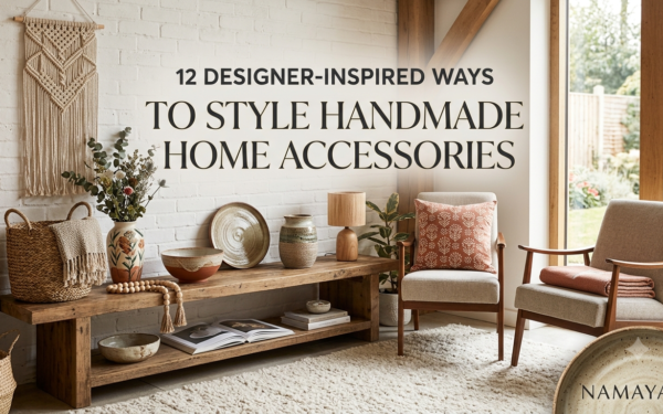 12 Designer-Inspired Ways to Style Handmade Home Accessories