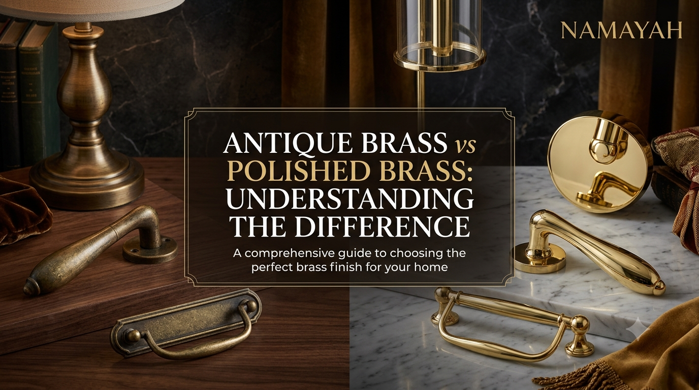 Antique Brass vs Polished Brass: Understanding the Difference