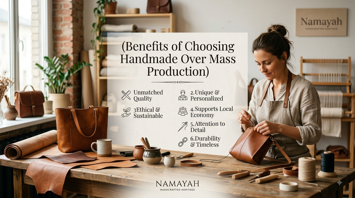 Benefits of Choosing Handmade Over Mass Production
