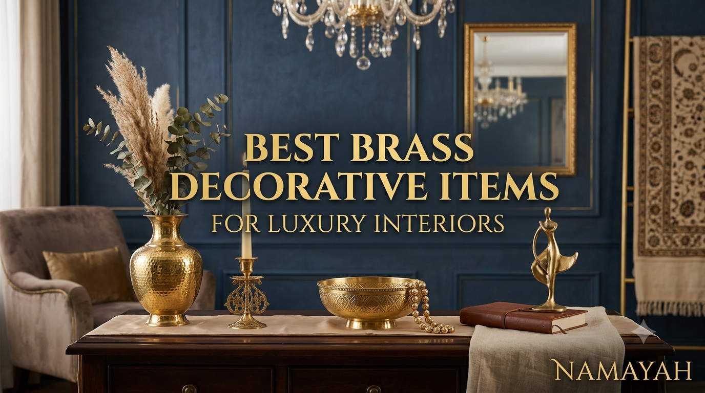 Best Brass Decorative Items for Luxury Interiors