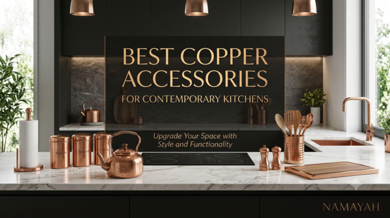 Best Copper Accessories for Contemporary Kitchens