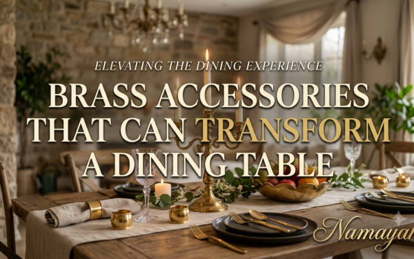 Brass Accessories That Can Transform a Dining Table