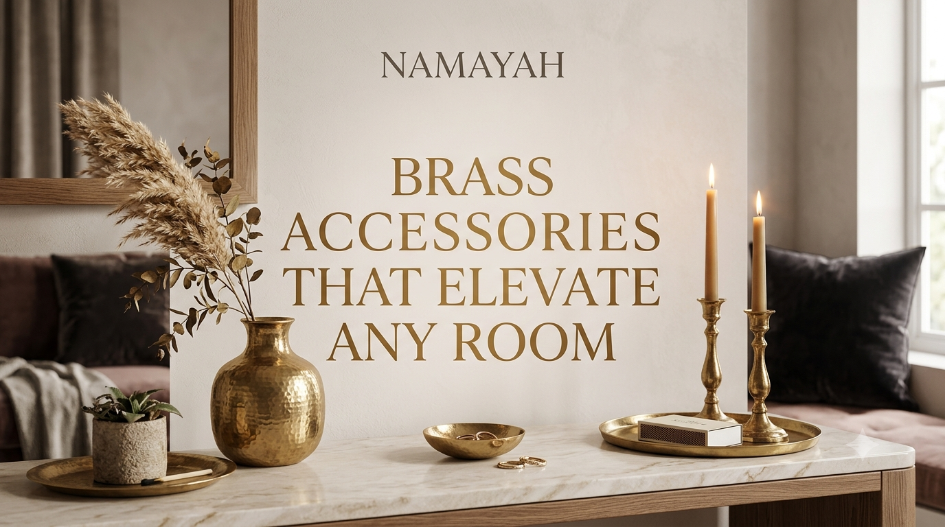 Brass Accessories That Elevate Any Room