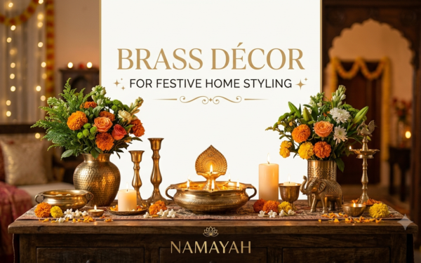 Brass Décor for Festive Home Styling