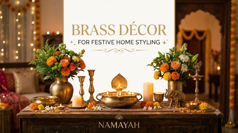 Brass Décor for Festive Home Styling