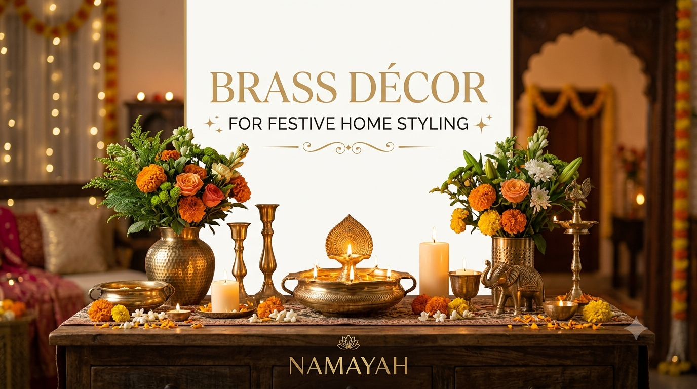 Brass Décor for Festive Home Styling
