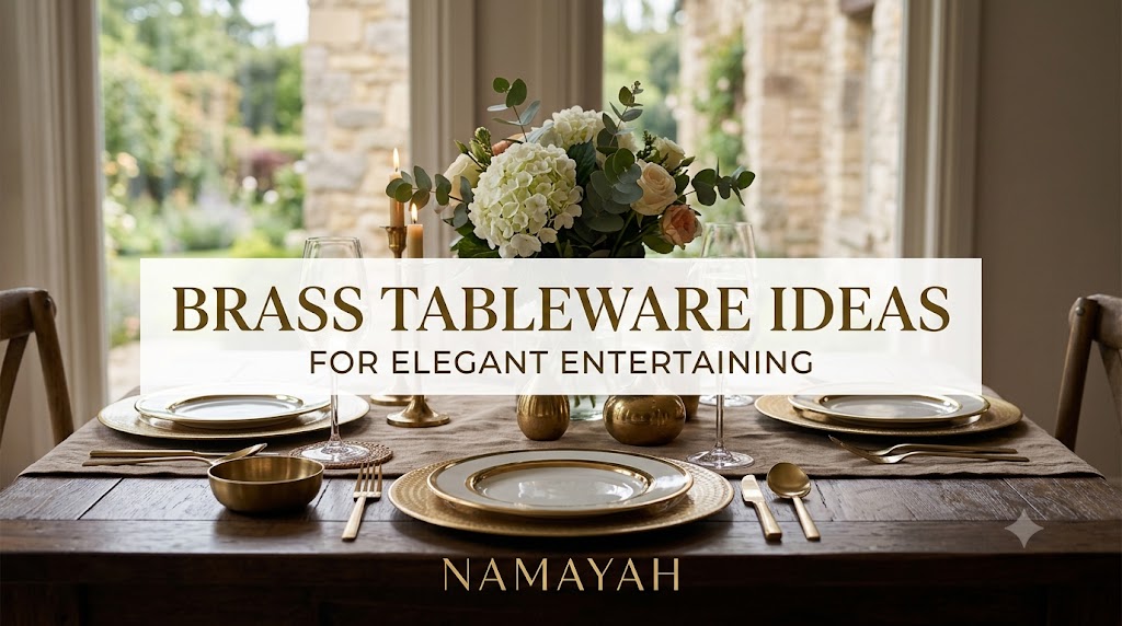 Brass Tableware Ideas for Elegant Entertaining