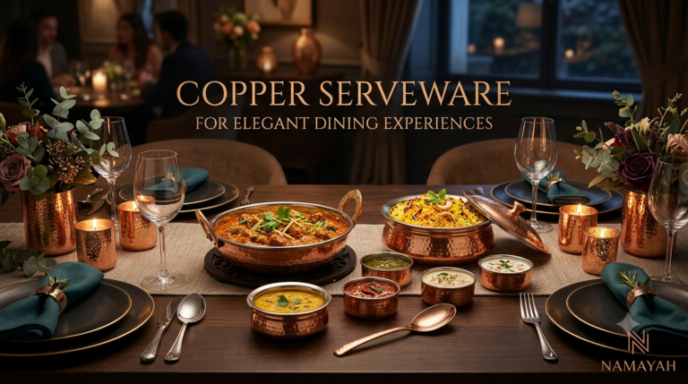 Copper Serveware for Elegant Dining Experiences