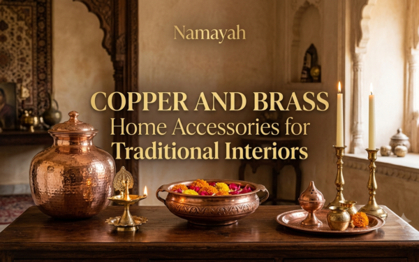 Copper and Brass Home Accessories for Traditional Interiors