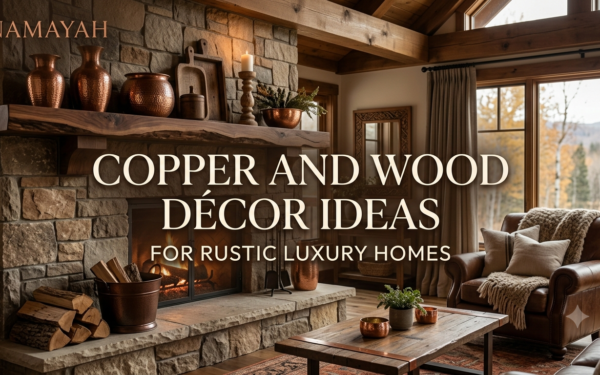 Copper and Wood Décor Ideas for Rustic Luxury Homes