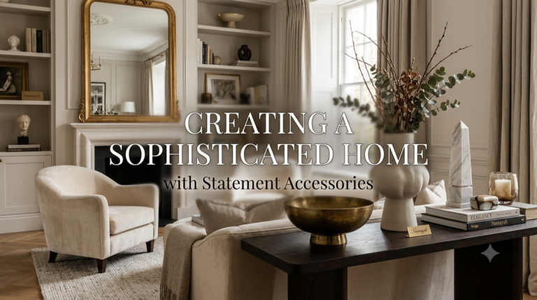 Creating a Sophisticated Home with Statement Accessories