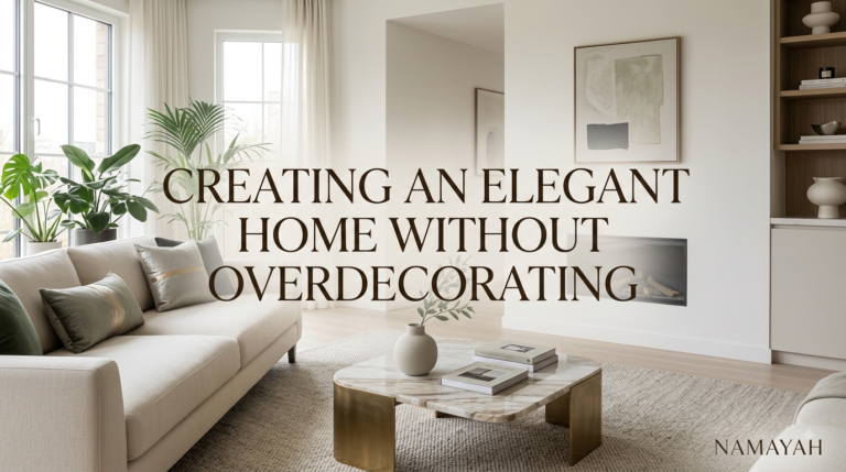 Creating an Elegant Home Without Overdecorating