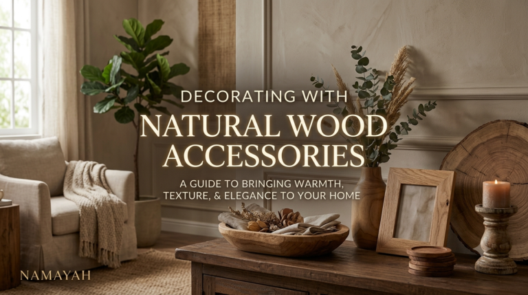 Decorating with Natural Wood Accessories