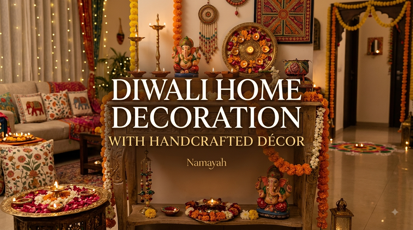 Diwali Home Decoration with Handcrafted Décor
