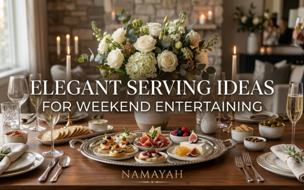Elegant Serving Ideas for Weekend Entertaining