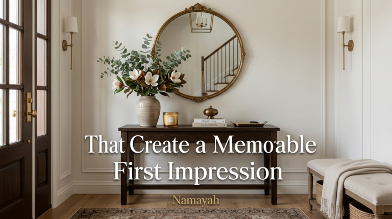 Entryway Décor Ideas That Create a Memorable First Impression