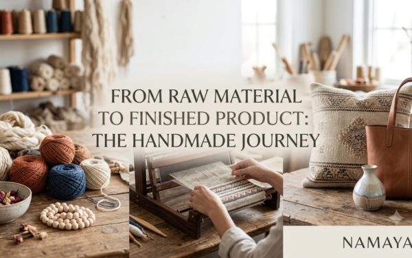 From Raw Material to Finished Product: The Handmade Journey