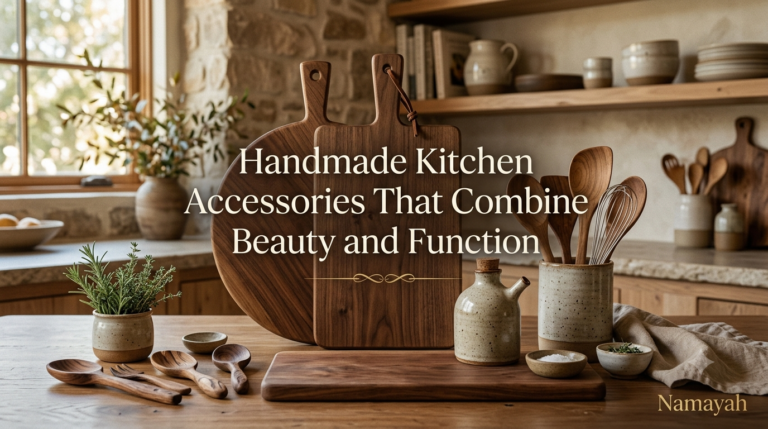 Handmade Kitchen Accessories That Combine Beauty and Function