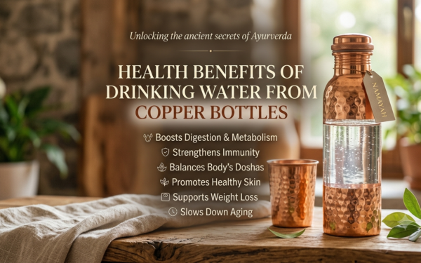 Health Benefits of Drinking Water from Copper Bottles