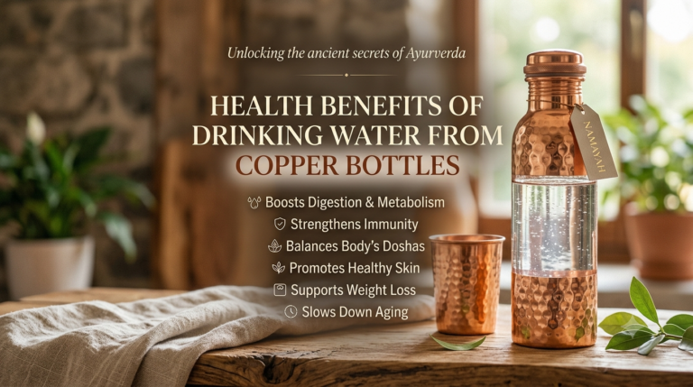 Health Benefits of Drinking Water from Copper Bottles