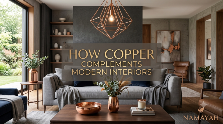 How Copper Complements Modern Interiors