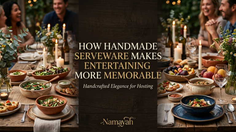 How Handmade Serveware Makes Entertaining More Memorable